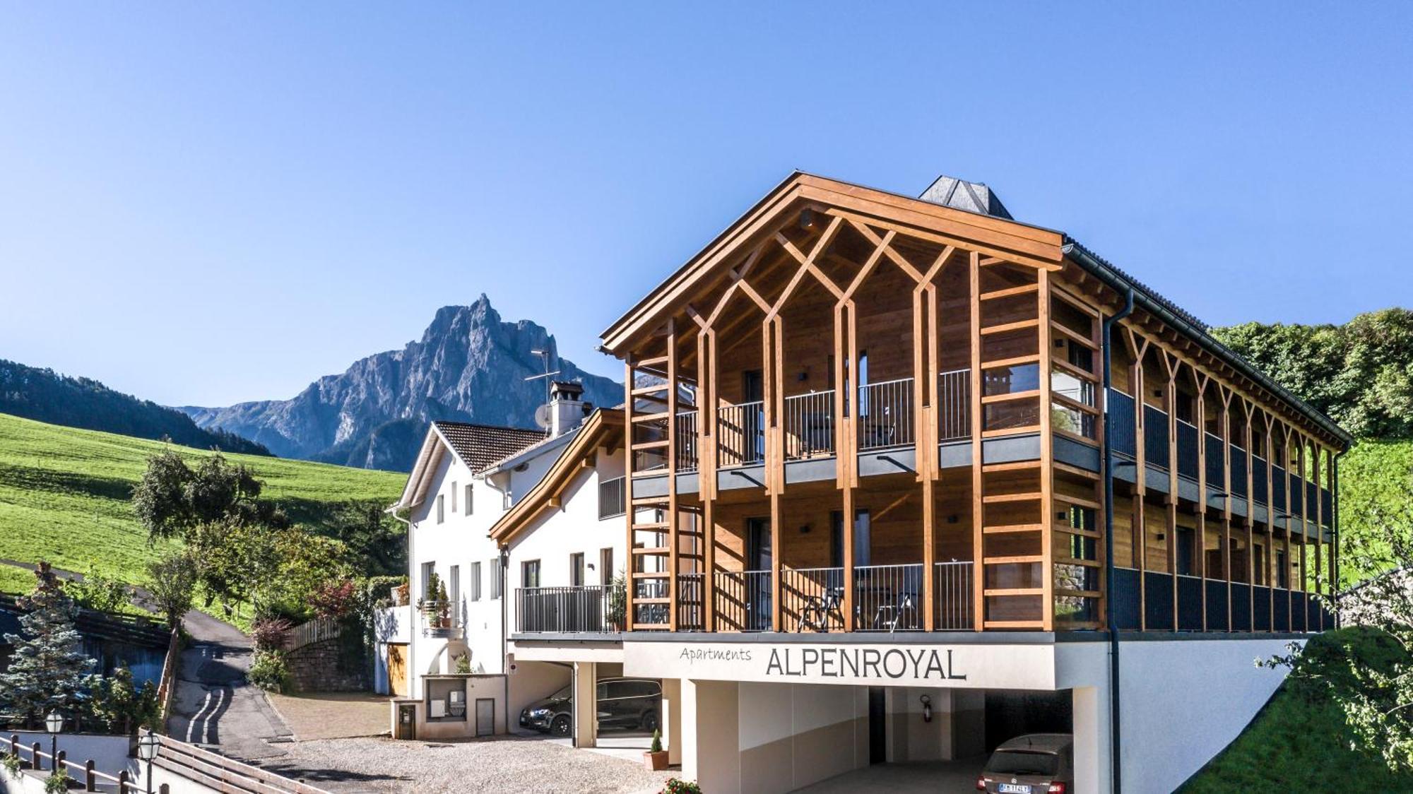 Hotel Alpenroyal Castelrotto Exterior foto